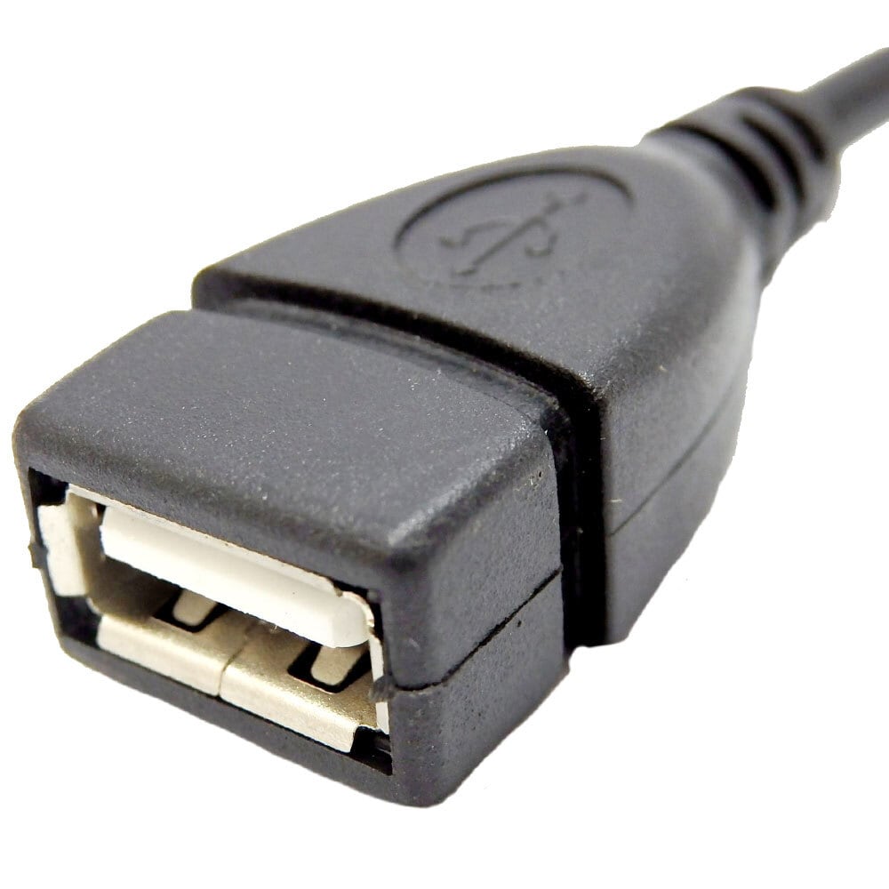 【お取り寄せ品】USB2.0 L型延長ケーブル 約20cm 左向き エスエスエーサービス SU2-AA20BLシリーズ - 画像 (4)