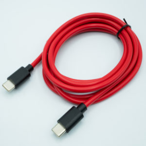 エスエスエーサービス PD（最大100W)充電対応 USB2.0 Type-C 充電・データ転送ケーブル　USB2.0 Type-C オス-オス ストレート 約150cm(PD100W対応) SU2-TCC150R